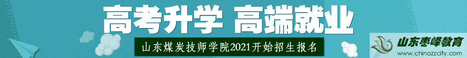 山東煤炭技師學(xué)院2021招生簡章